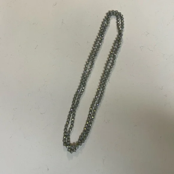 (2) Long Beaded Necklaces - Picture 5 of 6